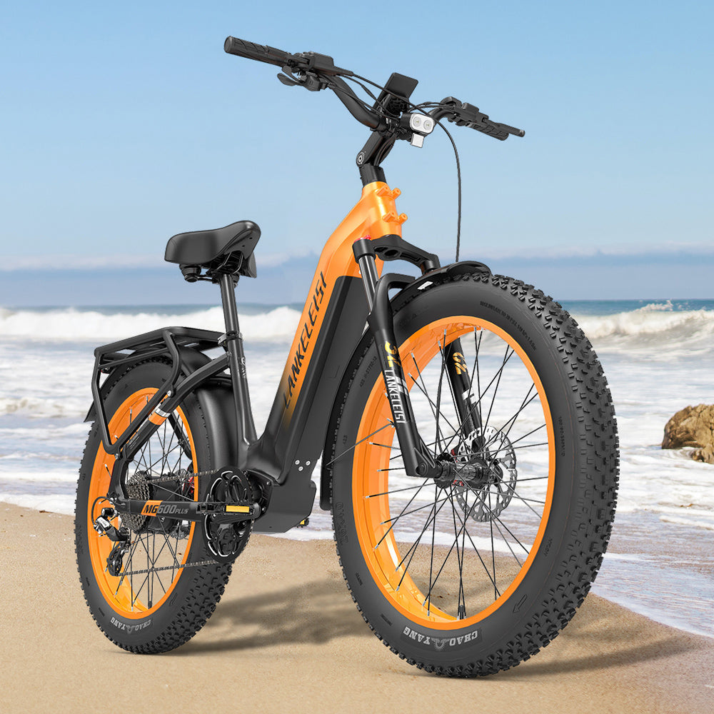 Lankeleisi MG600 Plus Versión 2025 26" Fat Bike 960Wh SUV E-Bike con Sensor de Torsión 48V 20Ah Batería
