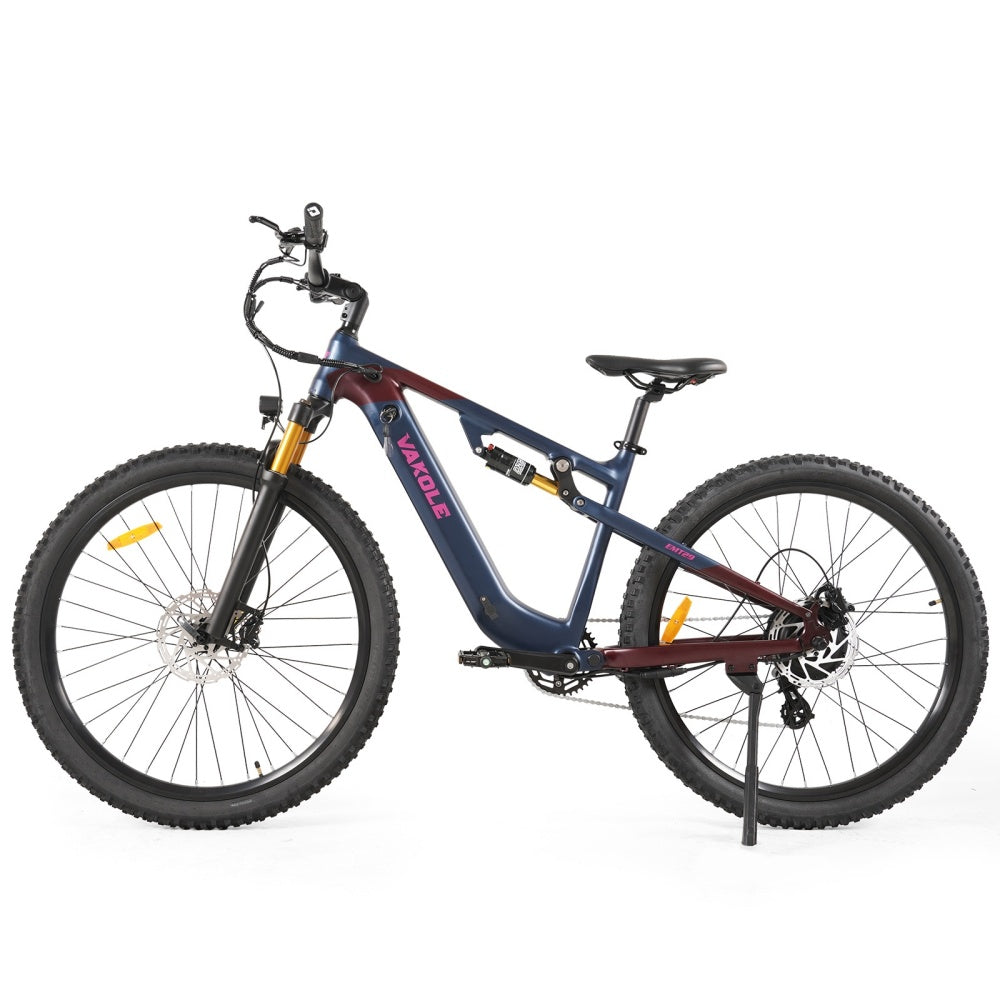 Vakole EMT29 250W 29" Bicicleta de Montaña Eléctrica 720Wh E-MTB Cross Country con Sensor de Torsión 48V 15Ah Batería