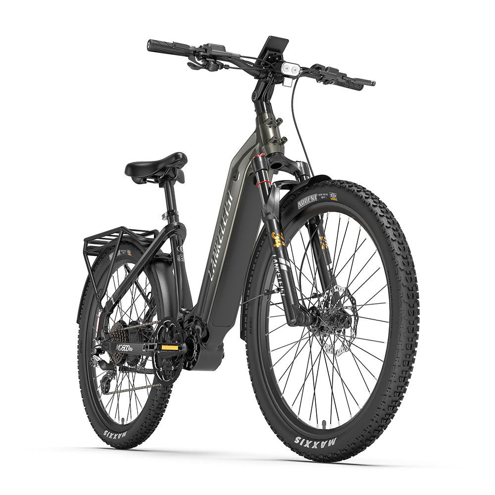 Lankeleisi MG600 Lite 250W 27,5" Bicicleta Eléctrica de Trekking 720Wh SUV E-bike con Sensor de Torsión 36V 20Ah Batería