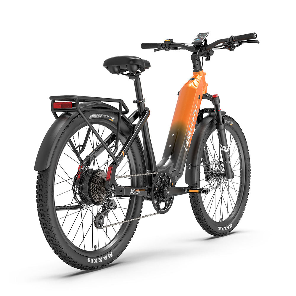 Lankeleisi MG600 Lite 250W 27,5" Bicicleta Eléctrica de Trekking 720Wh SUV E-bike con Sensor de Torsión 36V 20Ah Batería