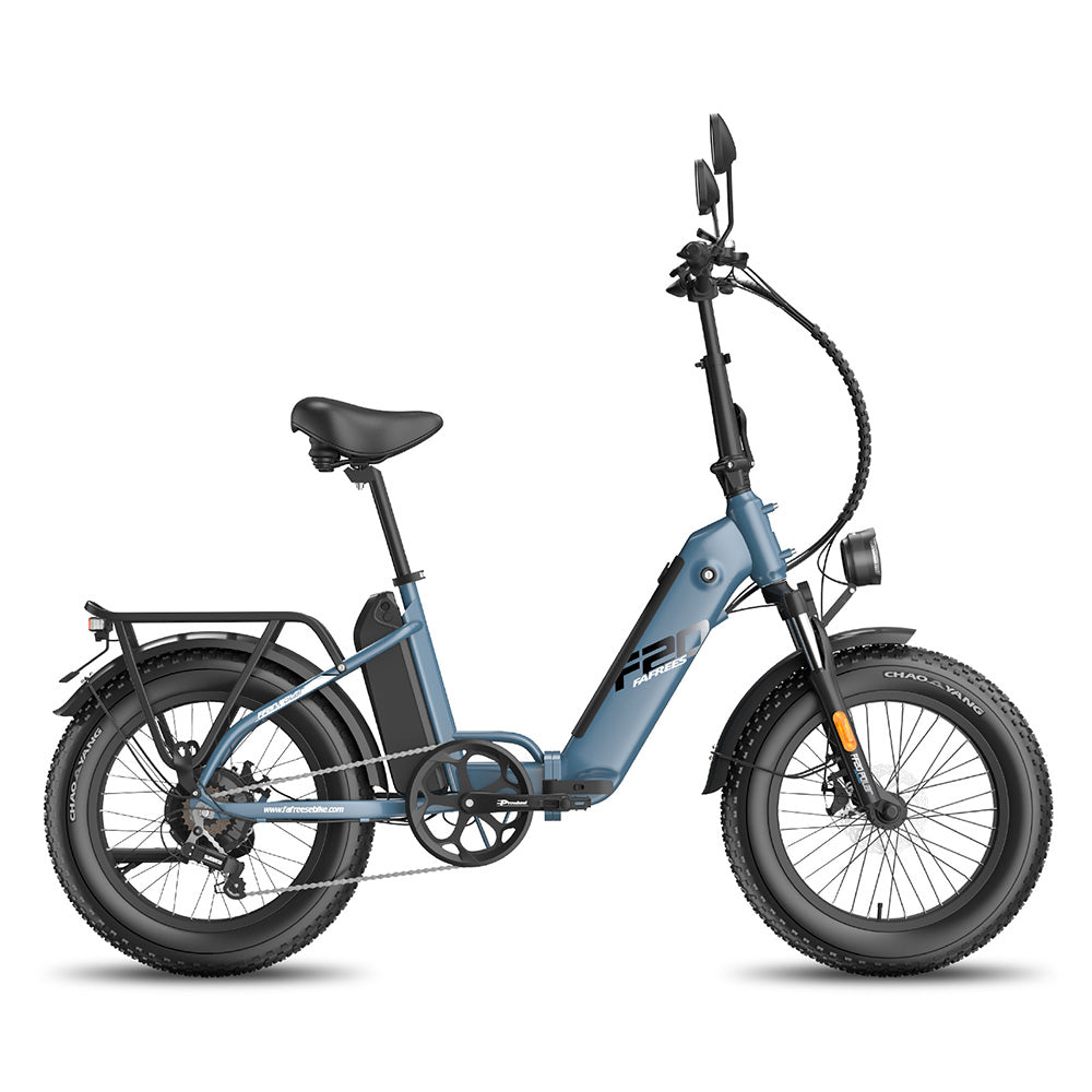 Fafrees FF20 Polar 20" Bicicleta Eléctrica Fat Bike con Doble Batería Certificada L1e-B Bicicleta Eléctrica de Paso Bajo