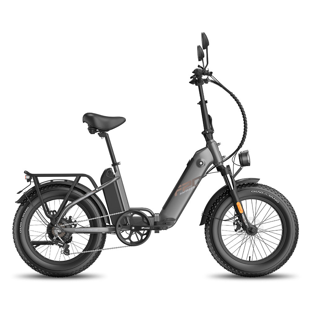 Fafrees FF20 Polar 20" Bicicleta Eléctrica Fat Bike con Doble Batería Certificada L1e-B Bicicleta Eléctrica de Paso Bajo