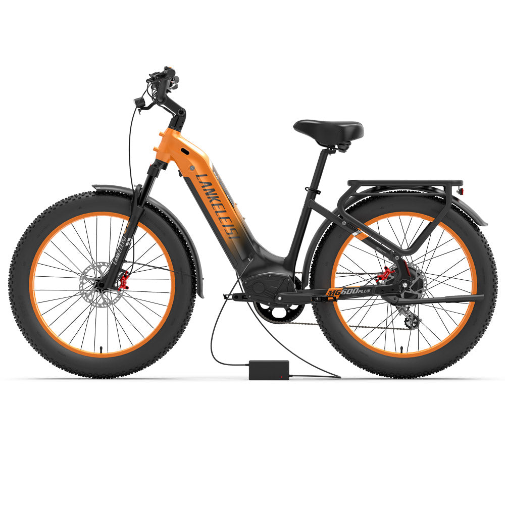 Lankeleisi MG600 Plus Versión 2025 26" Fat Bike 960Wh SUV E-Bike con Sensor de Torsión 48V 20Ah Batería