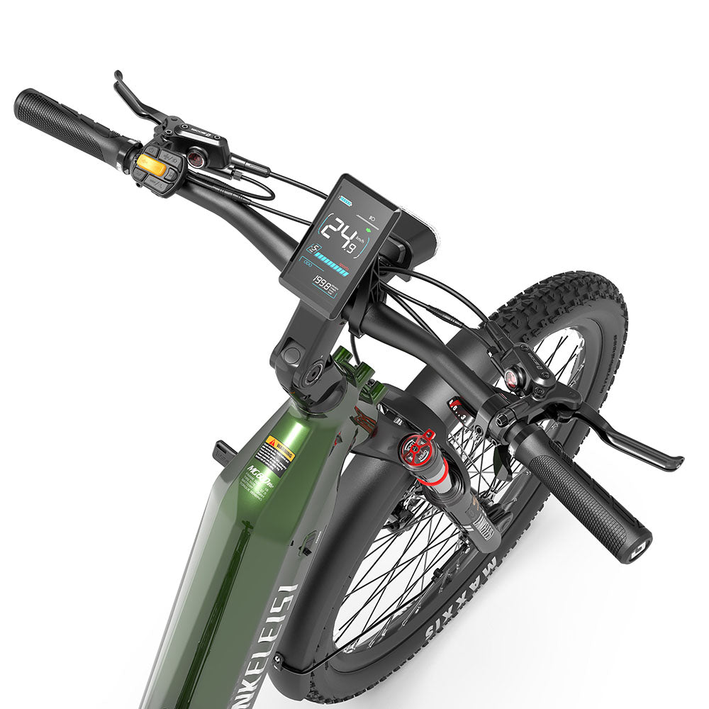 Lankeleisi MG600 Lite 250W 27,5" Bicicleta Eléctrica de Trekking 720Wh SUV E-bike con Sensor de Torsión 36V 20Ah Batería