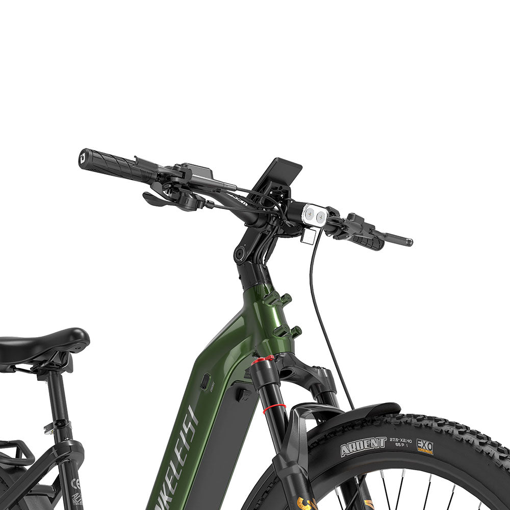 Lankeleisi MG600 Lite 250W 27,5" Bicicleta Eléctrica de Trekking 720Wh SUV E-bike con Sensor de Torsión 36V 20Ah Batería
