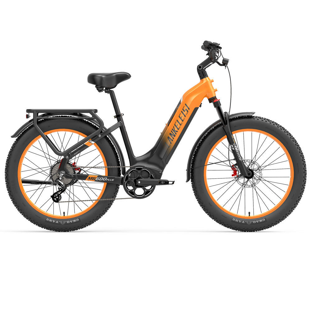 Lankeleisi MG600 Plus Versión 2025 26" Fat Bike 960Wh SUV E-Bike con Sensor de Torsión 48V 20Ah Batería