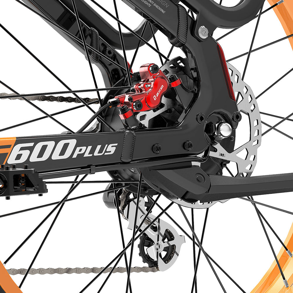 Lankeleisi MG600 Plus Versión 2025 26" Fat Bike 960Wh SUV E-Bike con Sensor de Torsión 48V 20Ah Batería