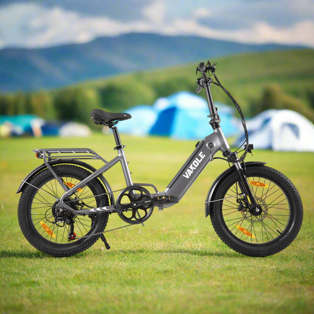 Vakole VT4 250W 20" Bicicleta Eléctrica Compacta Plegable 468Wh Step-through E-bike