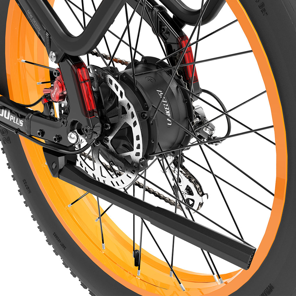 Lankeleisi MG600 Plus Versión 2025 26" Fat Bike 960Wh SUV E-Bike con Sensor de Torsión 48V 20Ah Batería