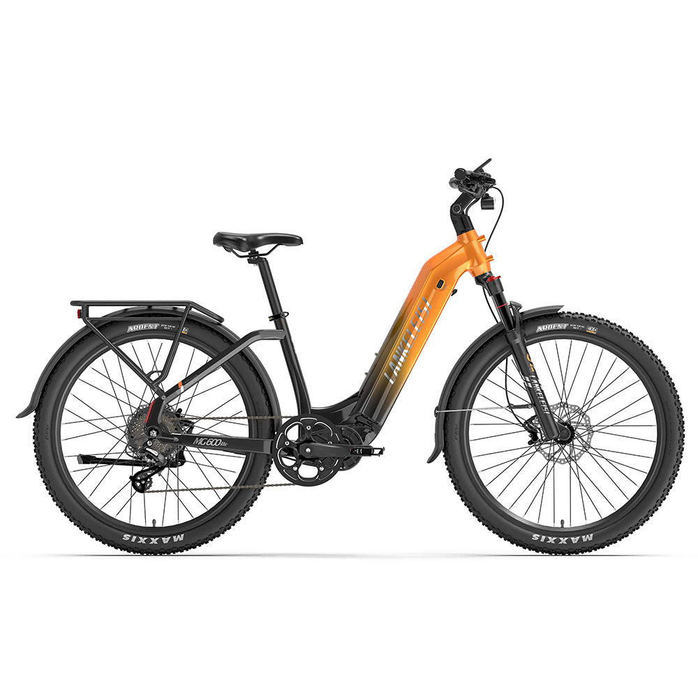 Lankeleisi MG600 Lite 250W 27,5" Bicicleta Eléctrica de Trekking 720Wh SUV E-bike con Sensor de Torsión 36V 20Ah Batería
