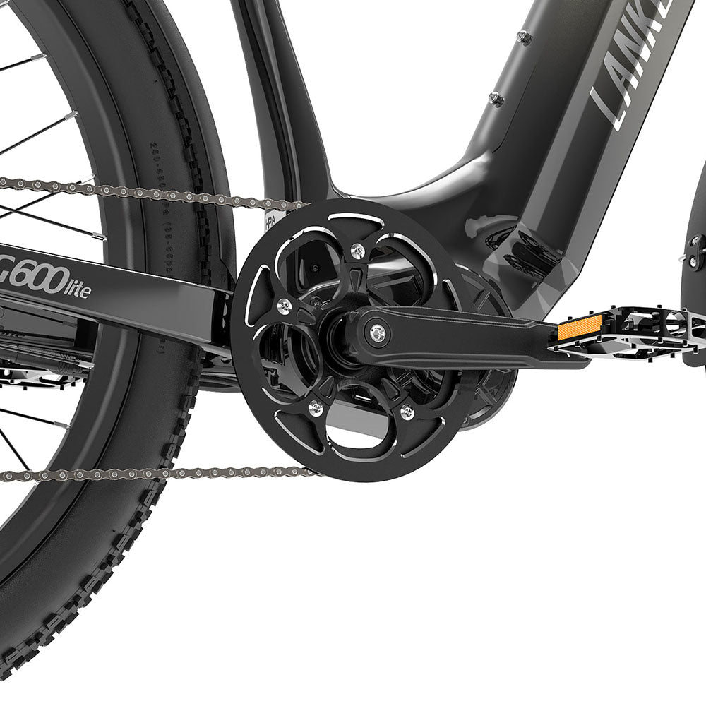 Lankeleisi MG600 Lite 250W 27,5" Bicicleta Eléctrica de Trekking 720Wh SUV E-bike con Sensor de Torsión 36V 20Ah Batería