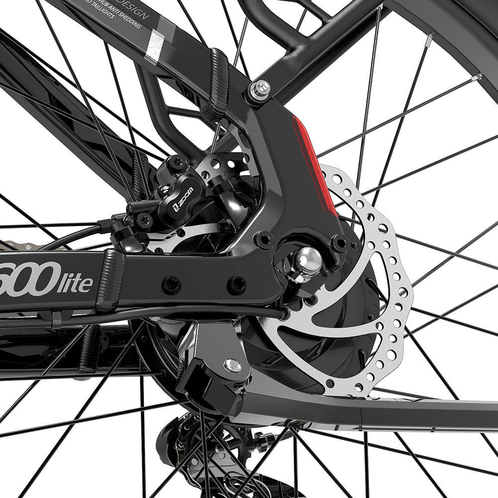 Lankeleisi MG600 Lite 250W 27,5" Bicicleta Eléctrica de Trekking 720Wh SUV E-bike con Sensor de Torsión 36V 20Ah Batería