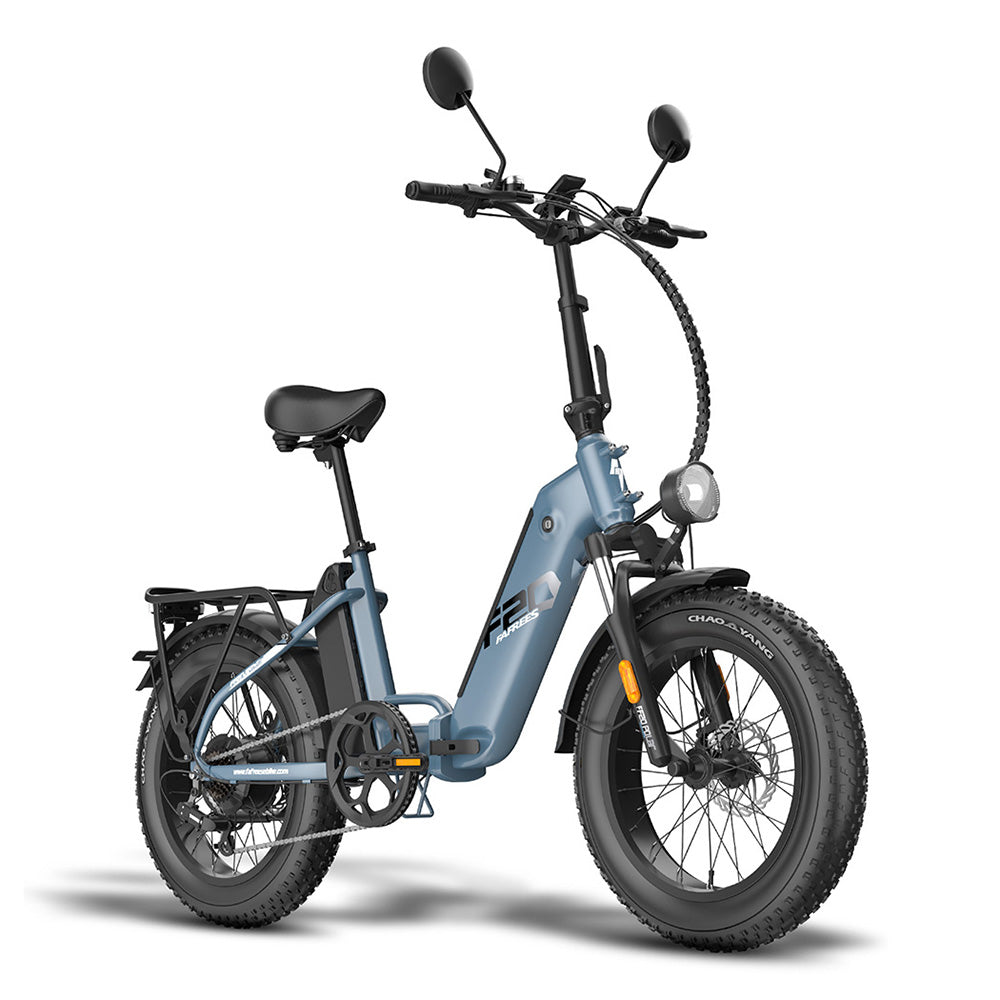 Fafrees FF20 Polar 20" Bicicleta Eléctrica Fat Bike con Doble Batería Certificada L1e-B Bicicleta Eléctrica de Paso Bajo