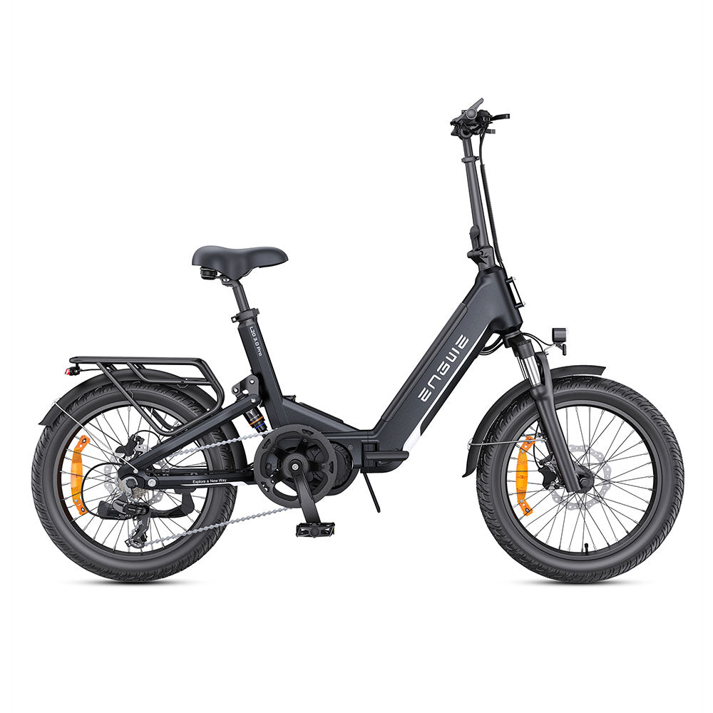 Engwe L20 3.0 PRO Motor de tracción media de 250W Bicicleta eléctrica plegable de 20" 720Wh E-bike de paso a través Soporte para aplicaciones
