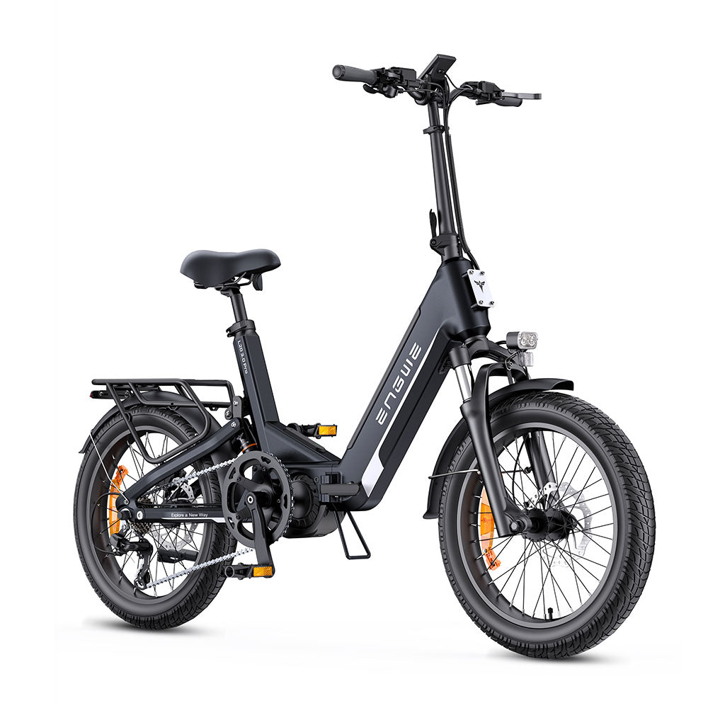 Engwe L20 3.0 PRO Motor de tracción media de 250W Bicicleta eléctrica plegable de 20" 720Wh E-bike de paso a través Soporte para aplicaciones