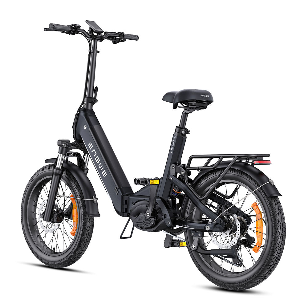 Engwe L20 3.0 PRO Motor de tracción media de 250W Bicicleta eléctrica plegable de 20" 720Wh E-bike de paso a través Soporte para aplicaciones