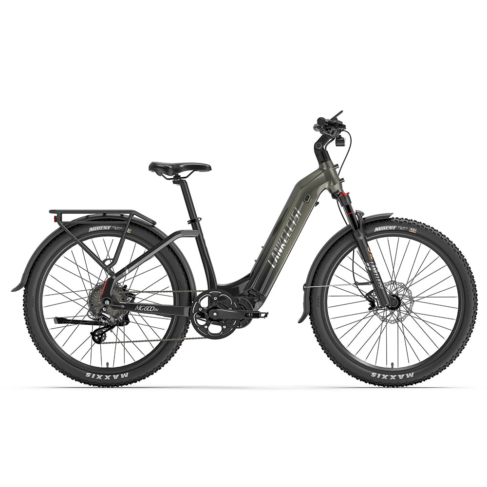 Lankeleisi MG600 Lite 250W 27,5" Bicicleta Eléctrica de Trekking 720Wh SUV E-bike con Sensor de Torsión 36V 20Ah Batería