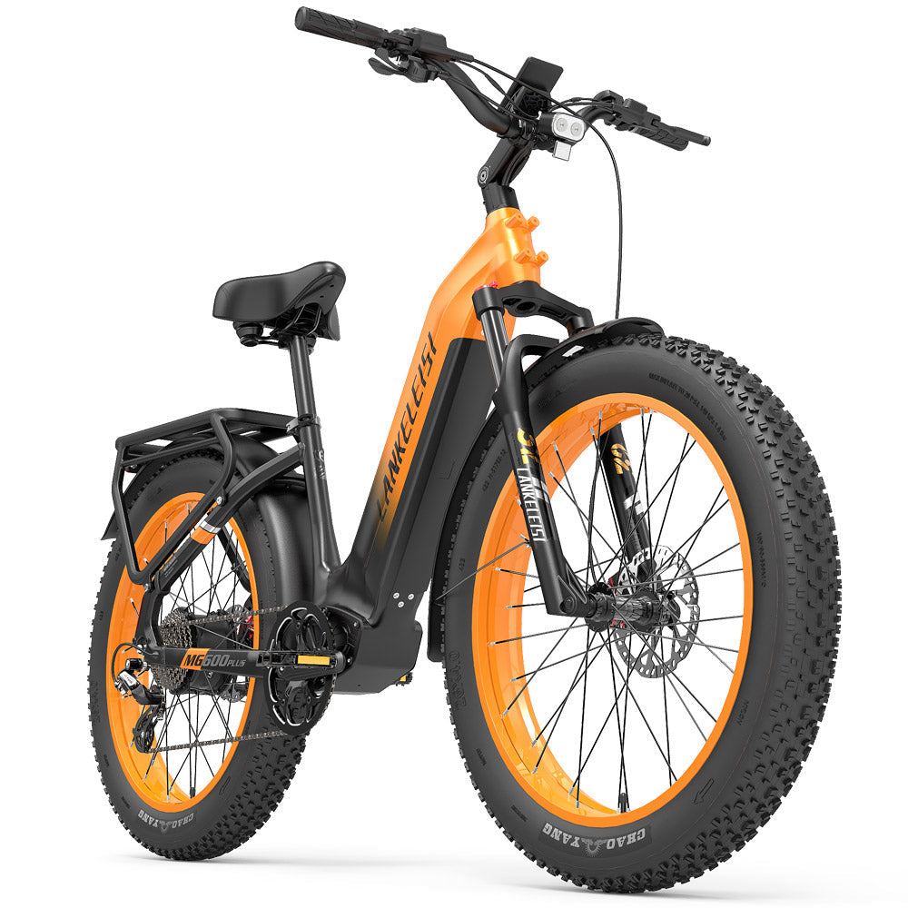 Lankeleisi MG600 Plus Versión 2025 26" Fat Bike 960Wh SUV E-Bike con Sensor de Torsión 48V 20Ah Batería