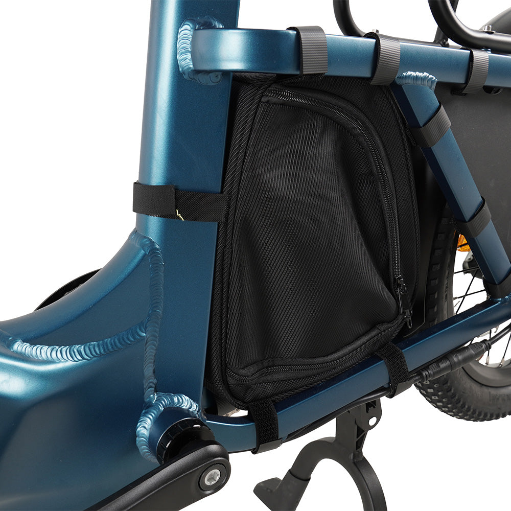 CMACEWHEEL HQ20 500W 20" Bicicleta Eléctrica 960Wh Longtail Cargo E-Bike con Sensor de Torsion 48V 20Ah Batería