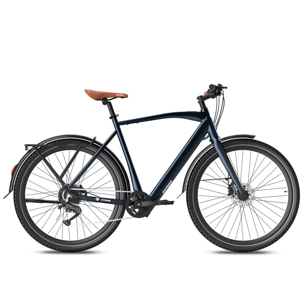 Fafrees F700 250W 700*42C Bicicleta de Trekking 360Wh Ligera E-bike de Ciudad Con Sensor de Torsión