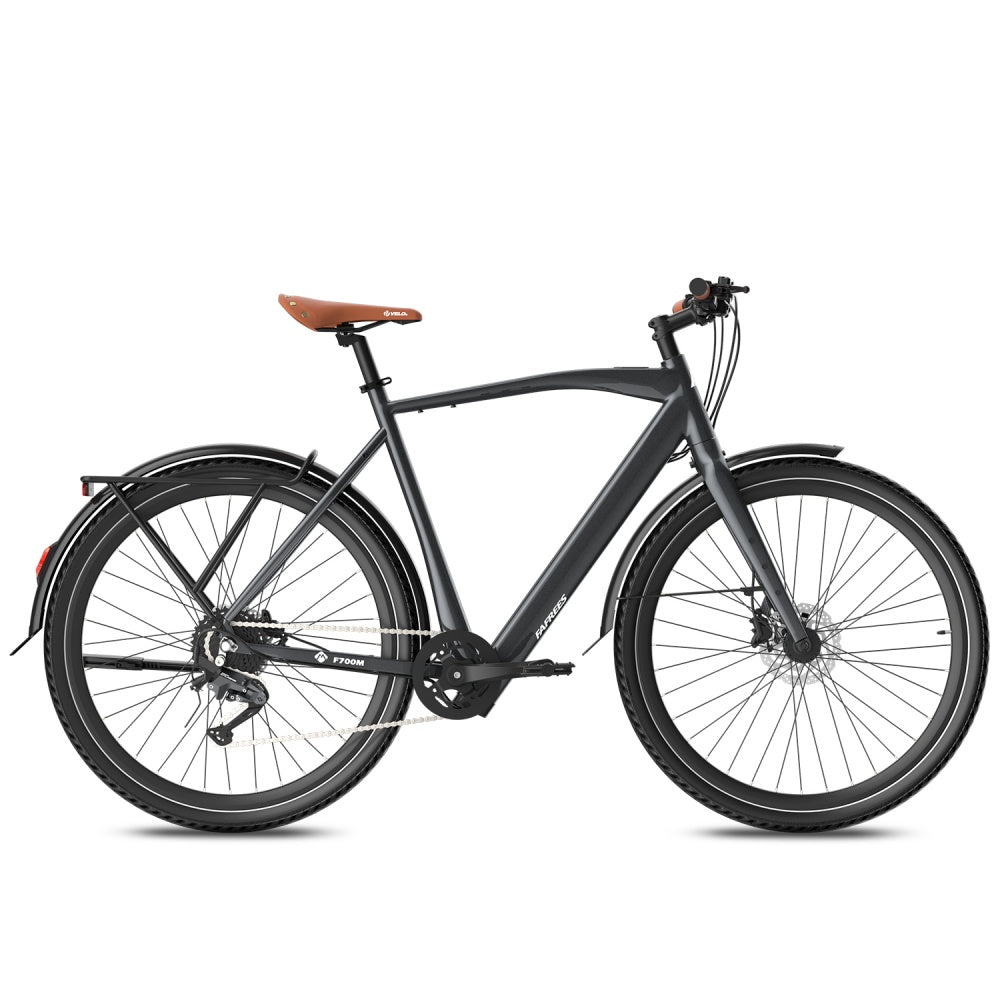 Fafrees F700 250W 700*42C Bicicleta de Trekking 360Wh Ligera E-bike de Ciudad Con Sensor de Torsión
