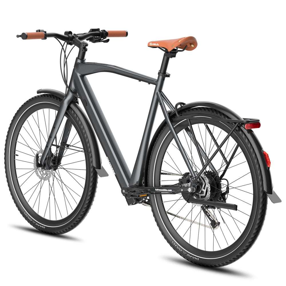 Fafrees F700 250W 700*42C Bicicleta de Trekking 360Wh Ligera E-bike de Ciudad Con Sensor de Torsión