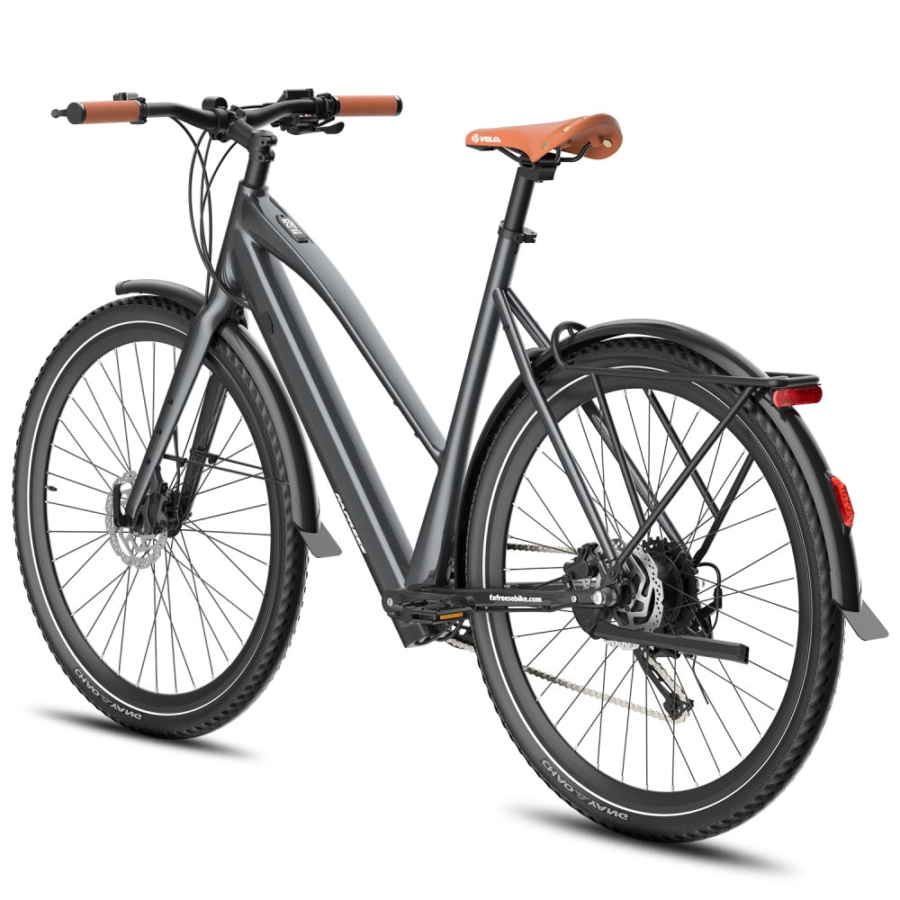 Fafrees F700 250W 700*42C Bicicleta de Trekking 360Wh Ligera E-bike de Ciudad Con Sensor de Torsión