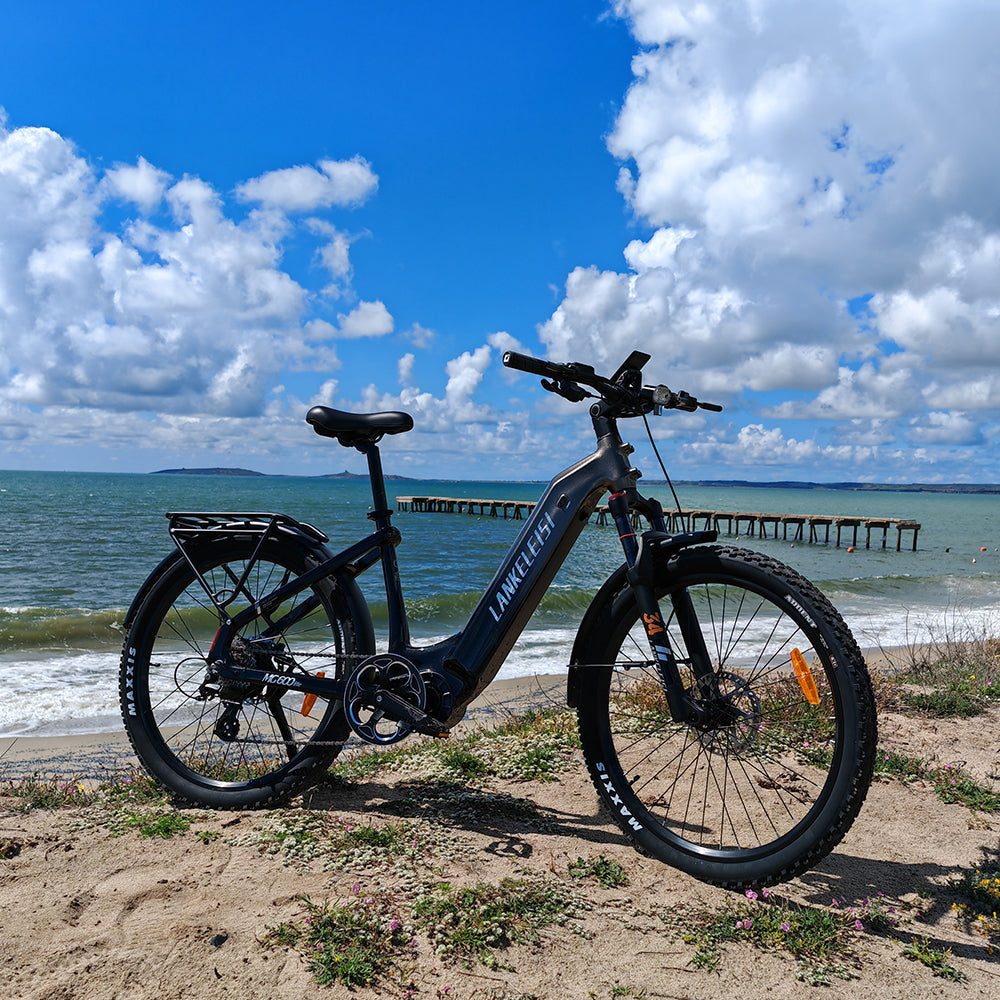 Lankeleisi MG600 Lite 250W 27,5" Bicicleta Eléctrica de Trekking 720Wh SUV E-bike con Sensor de Torsión 36V 20Ah Batería