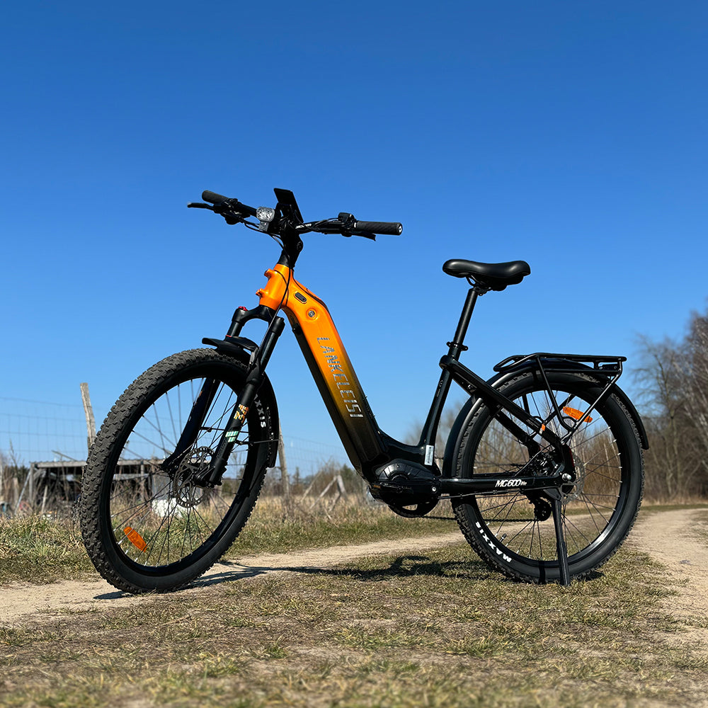 Lankeleisi MG600 Lite 250W 27,5" Bicicleta Eléctrica de Trekking 720Wh SUV E-bike con Sensor de Torsión 36V 20Ah Batería