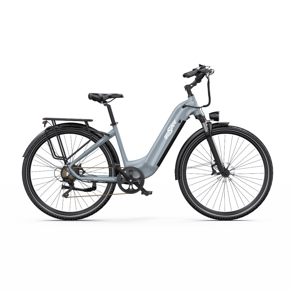 Onesport OT05 Pro 700*50C Bicicleta Eléctrica Urbana E-Bike 810Wh Paso Bajo Soporte para App Batería 36V 22.5Ah