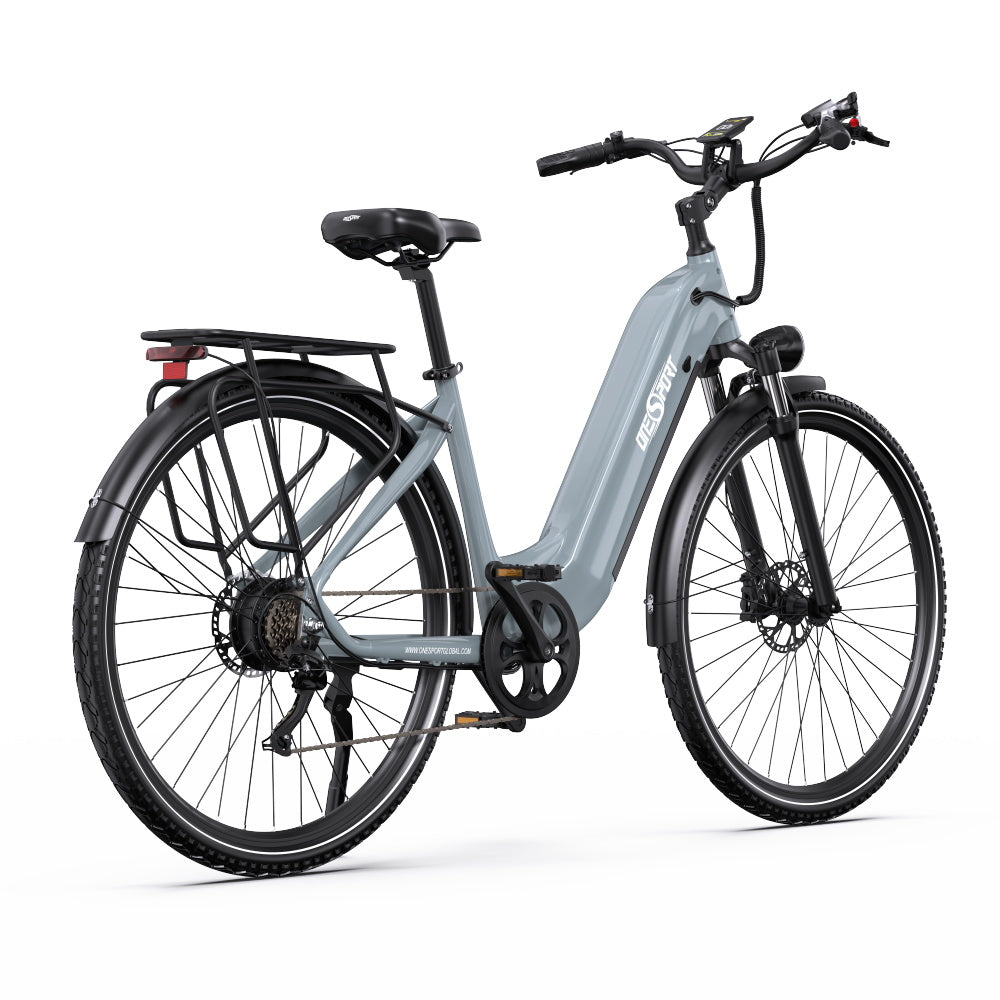 Onesport OT05 Pro 700*50C Bicicleta Eléctrica Urbana E-Bike 810Wh Paso Bajo Soporte para App Batería 36V 22.5Ah