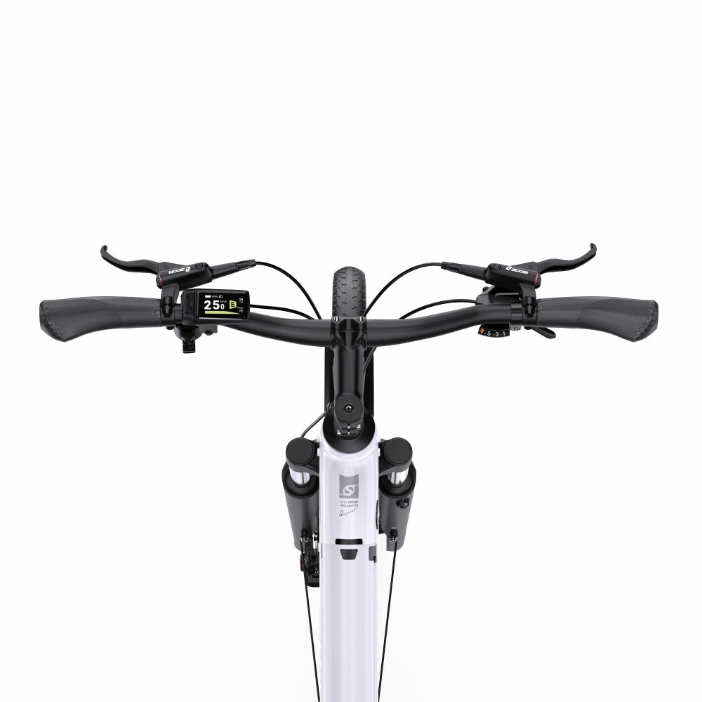 OneSport OT07 Motor Bafang de 250W de accionamiento medio Bicicleta de trekking ciudad 700*45C Bicicleta eléctrica de 374Wh con Sensor de Torsión