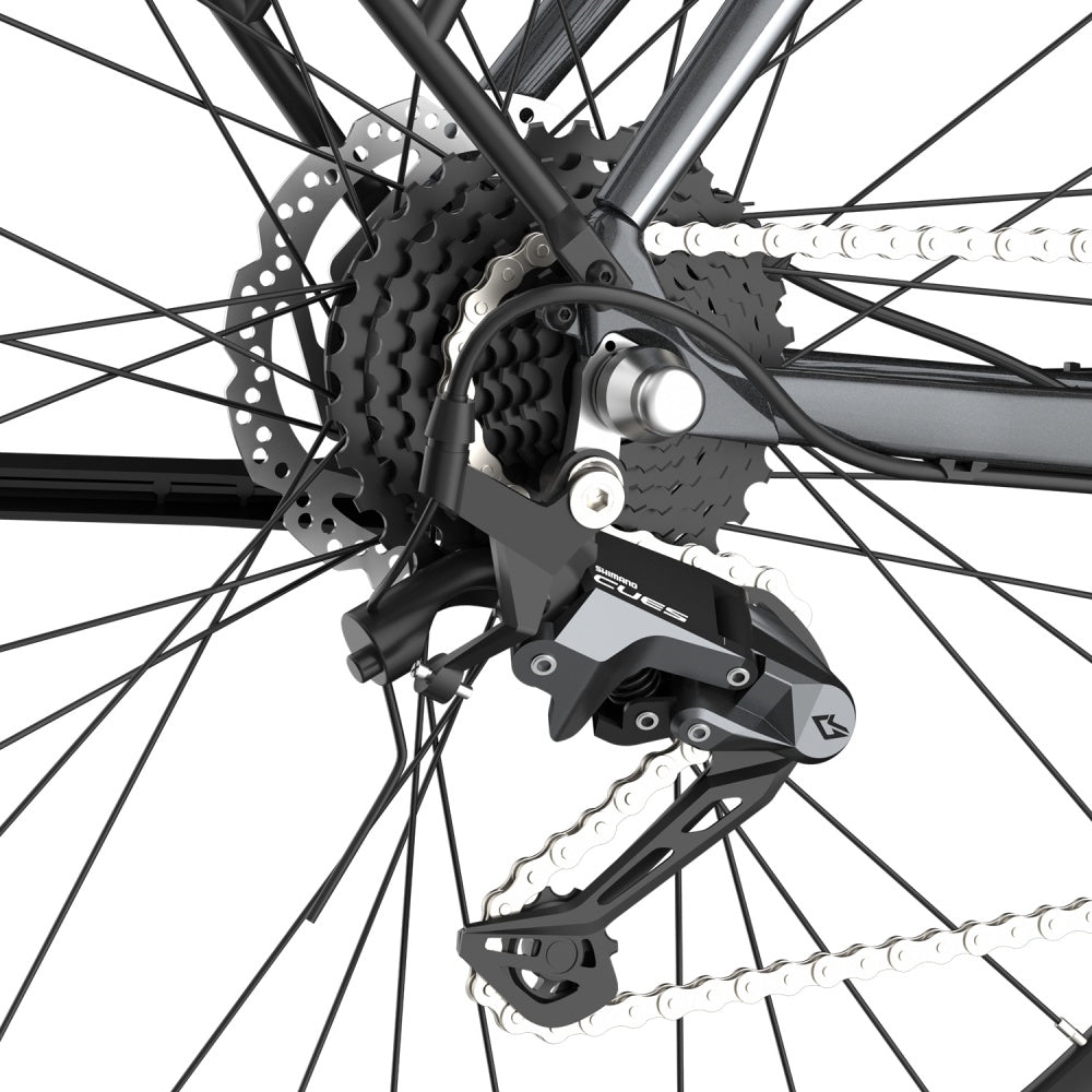 Fafrees F700 250W 700*42C Bicicleta de Trekking 360Wh Ligera E-bike de Ciudad Con Sensor de Torsión