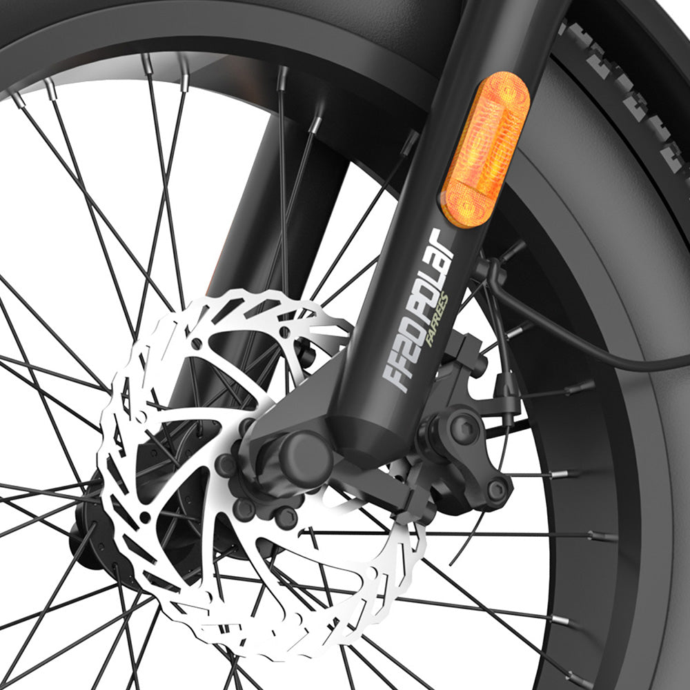 Fafrees FF20 Polar 20" Bicicleta Eléctrica Fat Bike con Doble Batería Certificada L1e-B Bicicleta Eléctrica de Paso Bajo