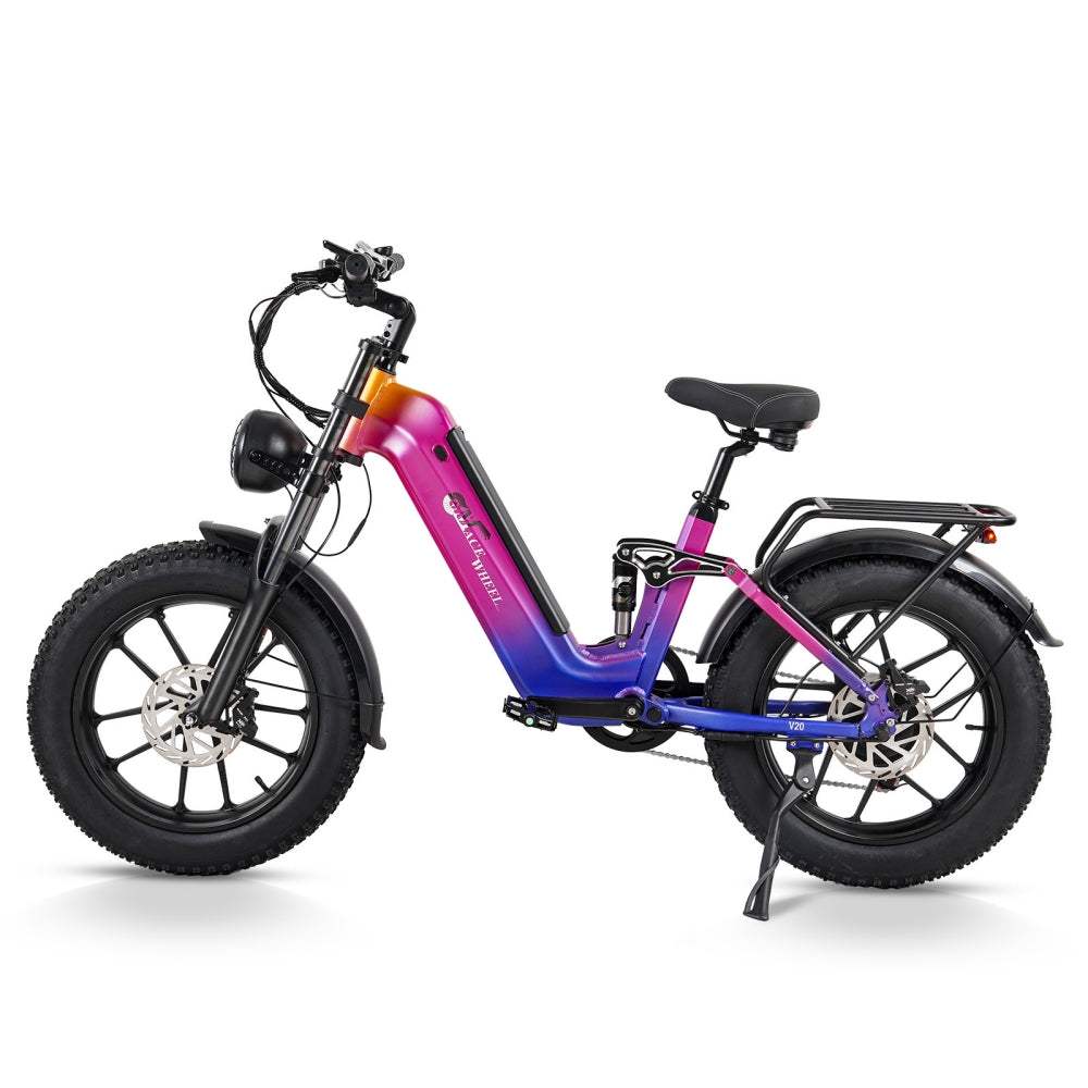 CMACEWHEEL V20 750W 20" Fat Bike Eléctrica con Sensor de Torsión 960Wh SUV E-bike