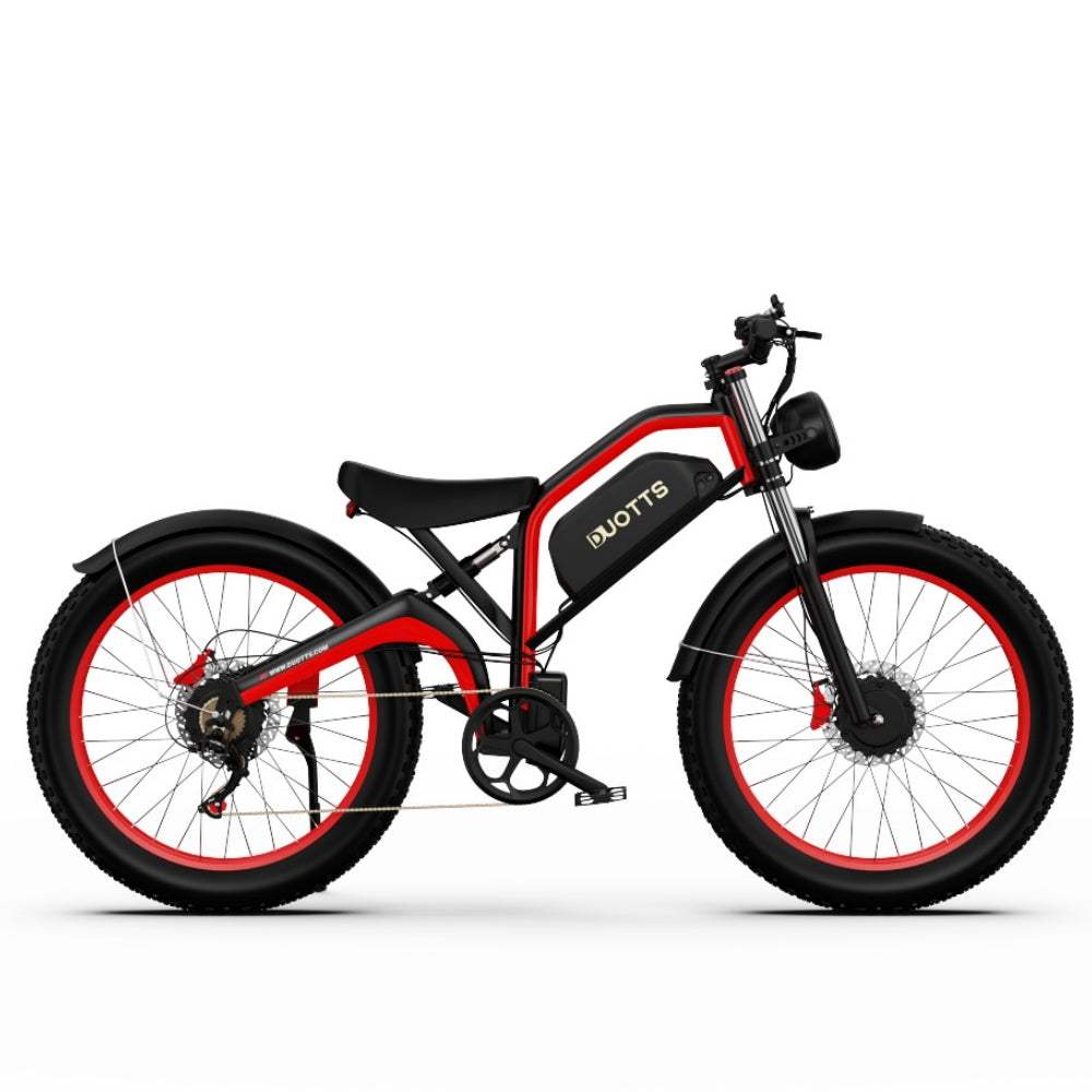 DUOTTS N26 750W*2 Bicicleta Eléctrica Fat Bike de Doble Motor de 26" 960Wh Samsung Moped E-bike