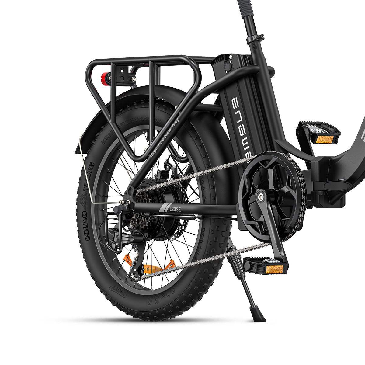 Engwe L20 SE 250W 20" Bicicleta Eléctrica Plegable con 36V 15.6Ah Batería Mini Fat Bike