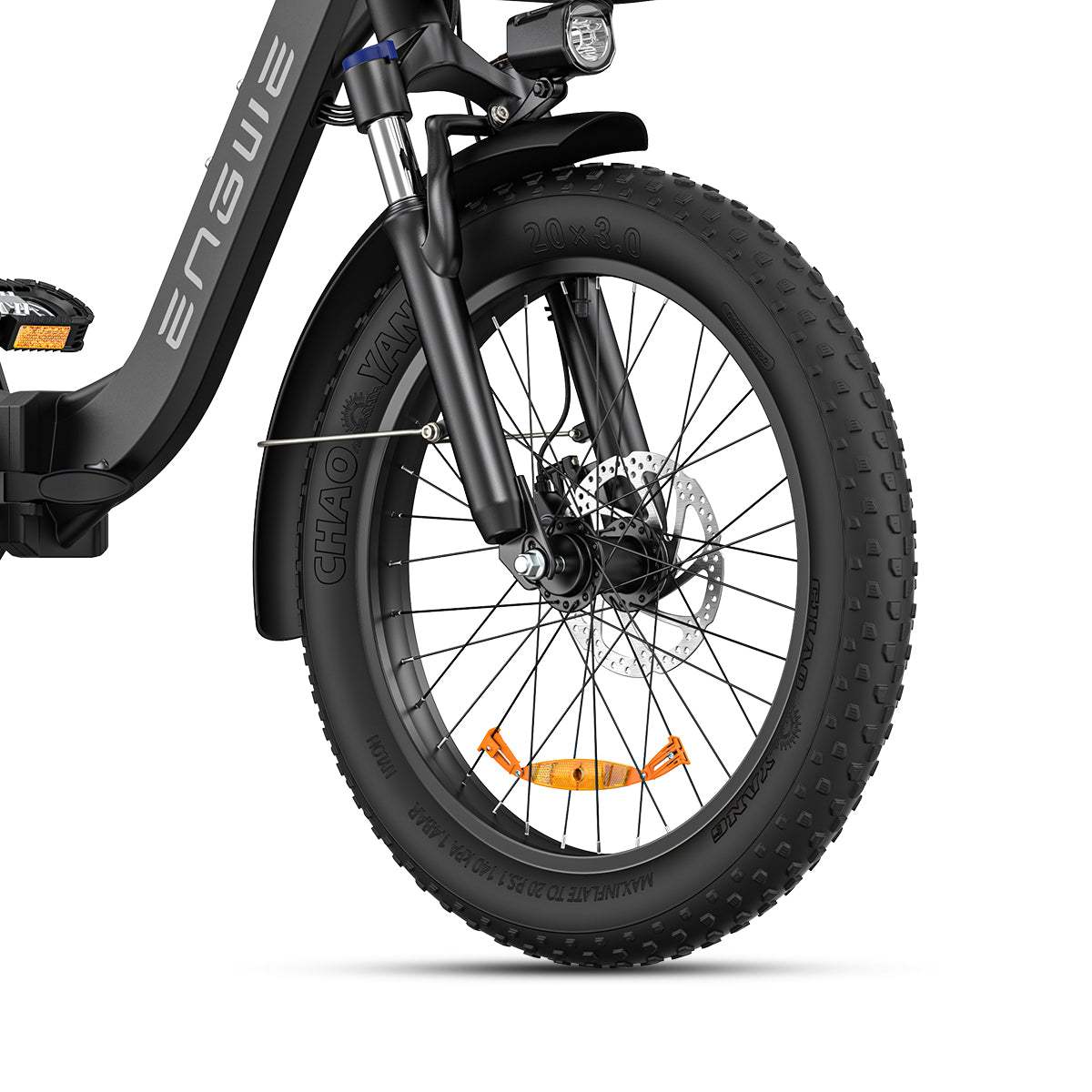 Engwe L20 SE 250W 20" Bicicleta Eléctrica Plegable con 36V 15.6Ah Batería Mini Fat Bike