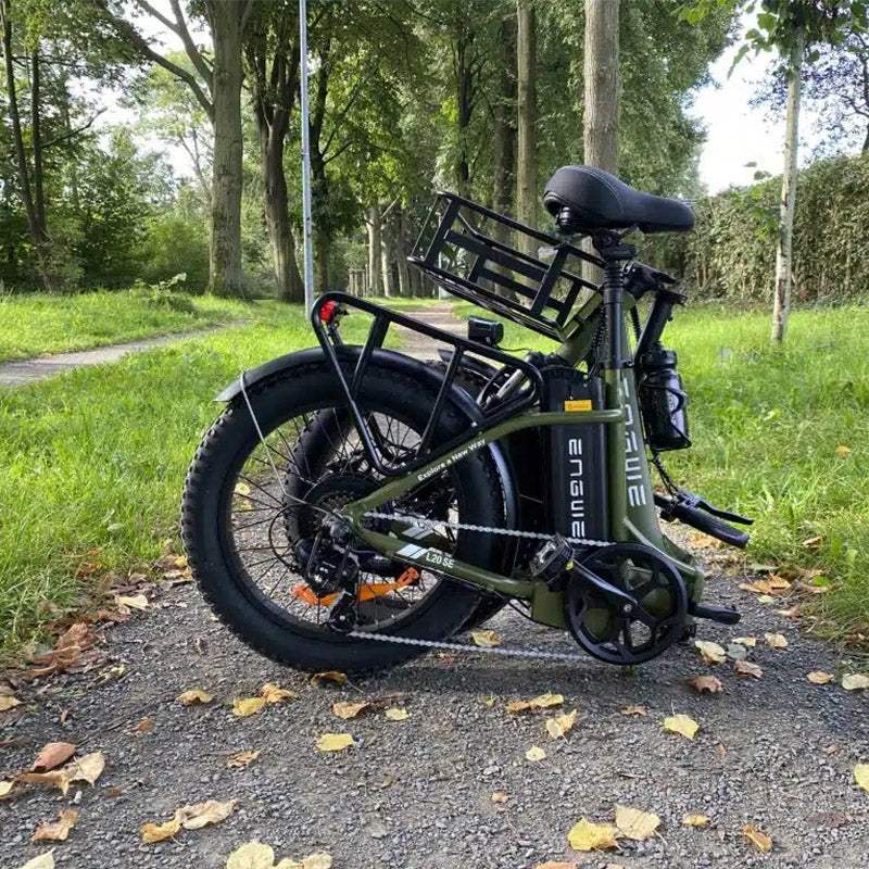 Engwe L20 SE 250W 20" Bicicleta Eléctrica Plegable con 36V 15.6Ah Batería Mini Fat Bike