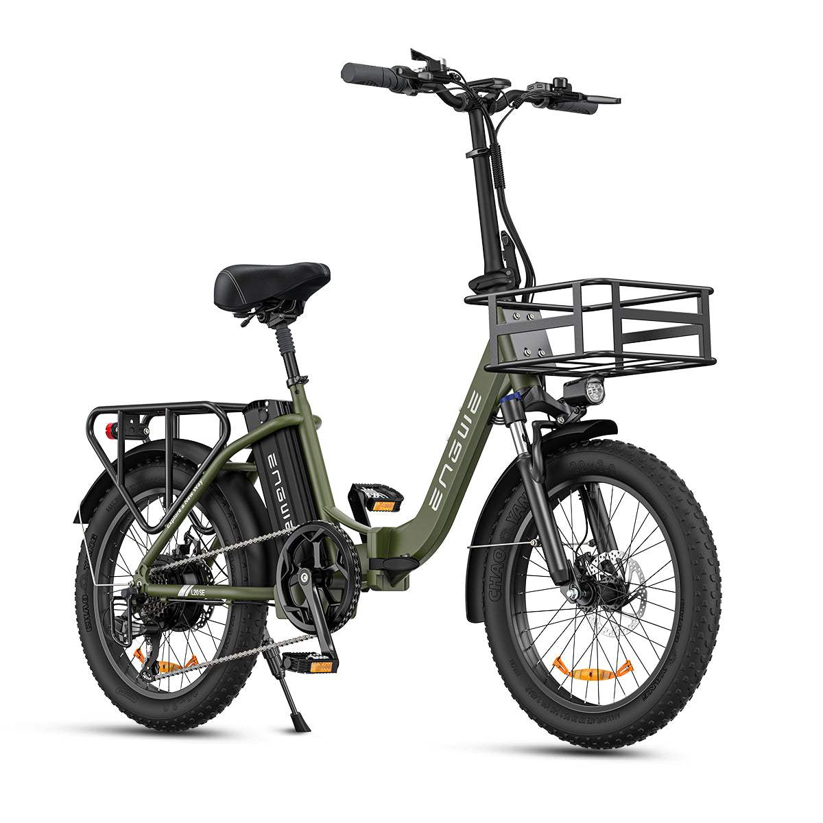 Engwe L20 SE 250W 20" Bicicleta Eléctrica Plegable con 36V 15.6Ah Batería Mini Fat Bike