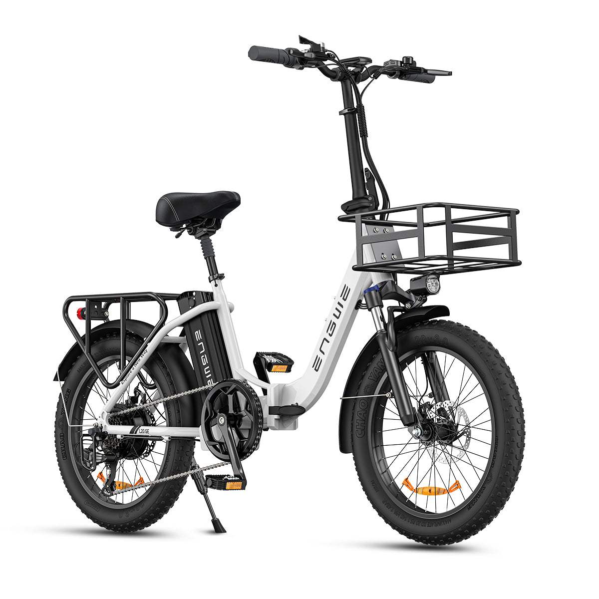 Engwe L20 SE 250W 20" Bicicleta Eléctrica Plegable con 36V 15.6Ah Batería Mini Fat Bike