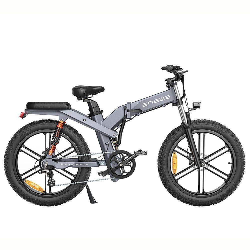Engwe X26 1000W 26 "Fat Bike Bicicleta de montaña eléctrica plegable Baterías duales EMTB