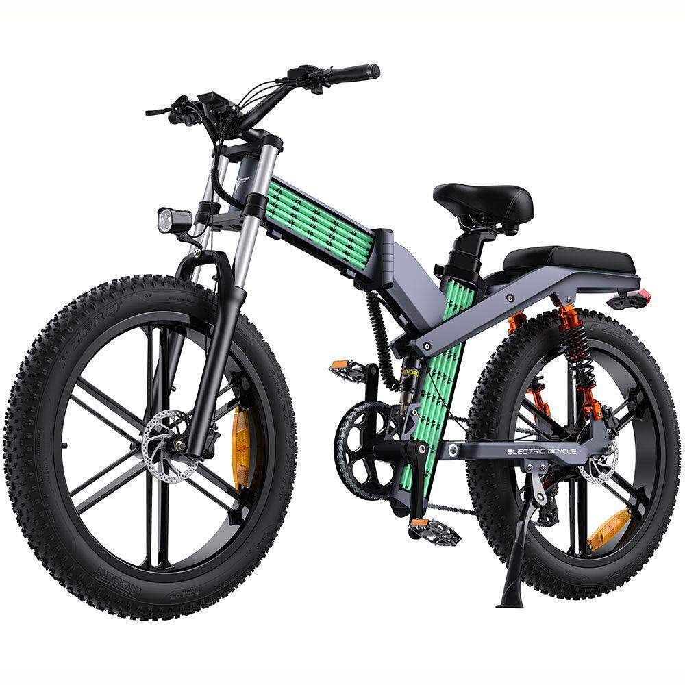 Engwe X26 1000W 26 "Fat Bike Bicicleta de montaña eléctrica plegable Baterías duales EMTB