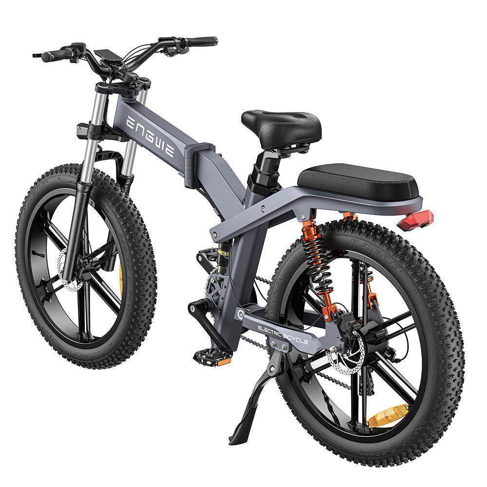 Engwe X26 1000W 26 "Fat Bike Bicicleta de montaña eléctrica plegable Baterías duales EMTB