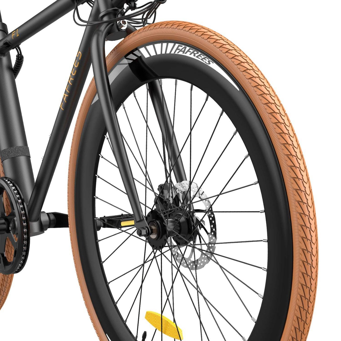 Bicicleta eléctrica de ciudad Fafrees F1 de 250 W, 700 x 38 C, 36 V, 10 Ah, para carretera