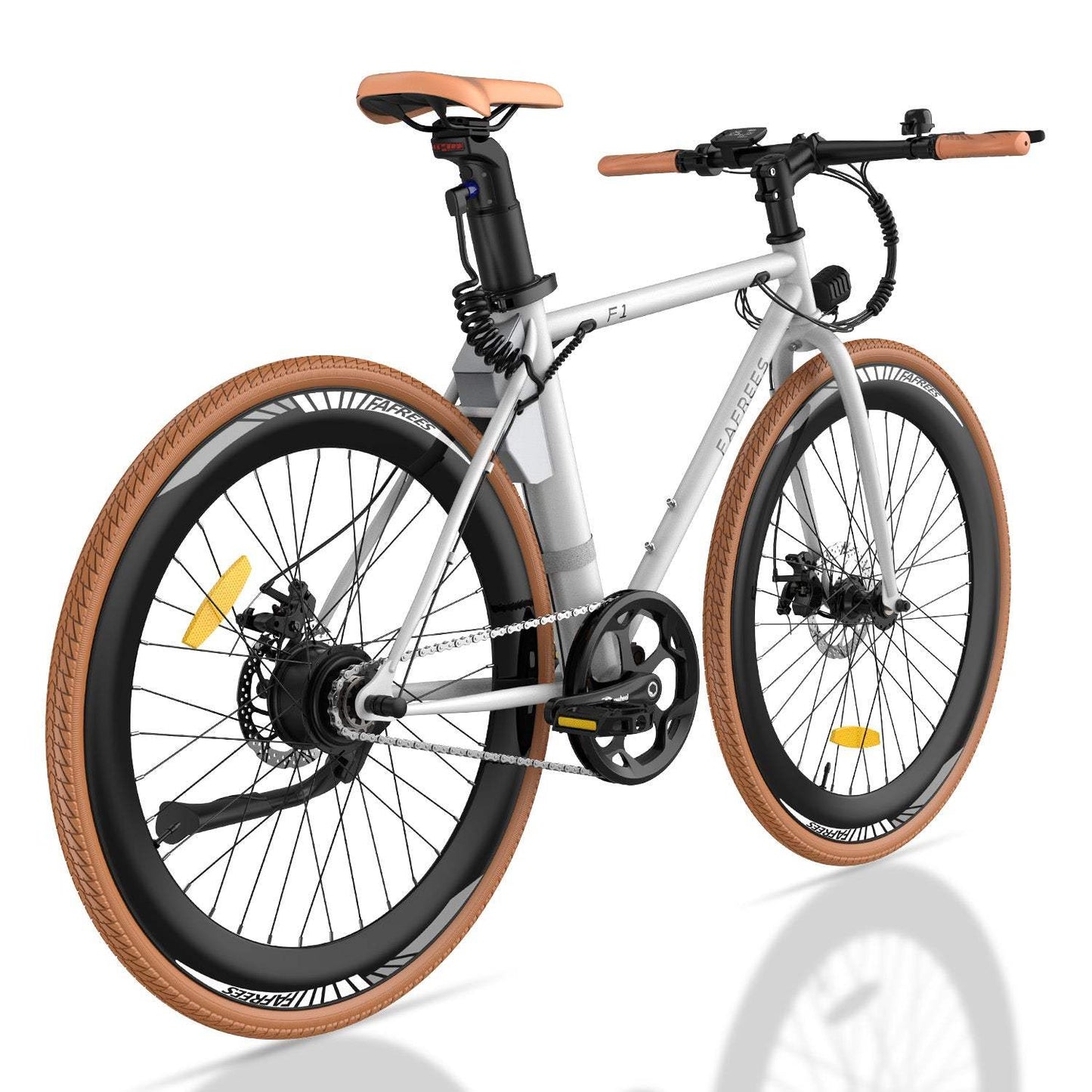 Bicicleta eléctrica de ciudad Fafrees F1 de 250 W, 700 x 38 C, 36 V, 10 Ah, para carretera
