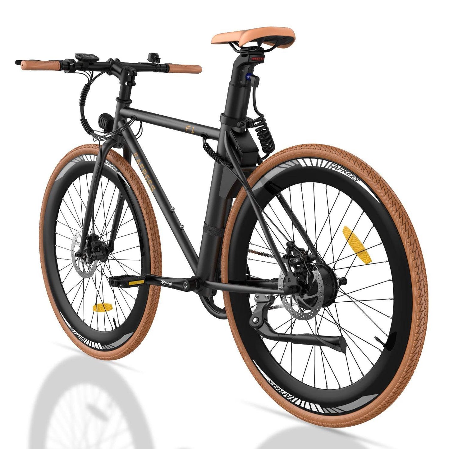 Bicicleta eléctrica de ciudad Fafrees F1 de 250 W, 700 x 38 C, 36 V, 10 Ah, para carretera