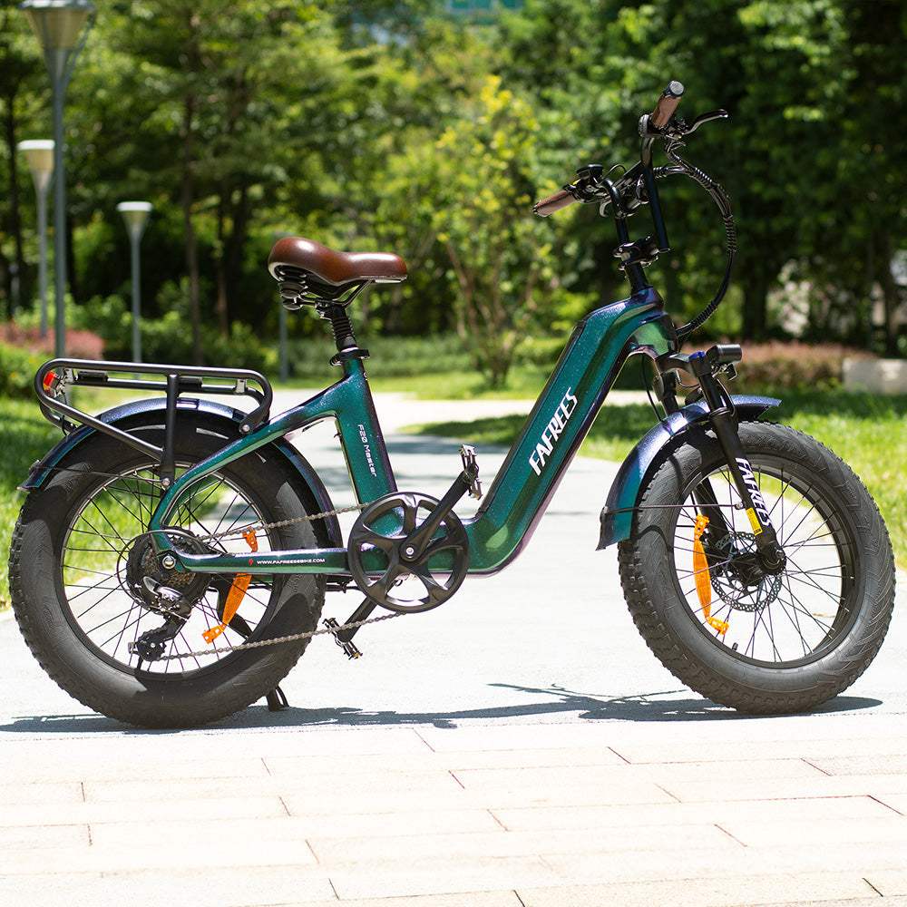 Fafrees F20 Master 500W 20 "Fat Bike Bicicleta eléctrica de fibra de carbono 22.5Ah Batería Samsung