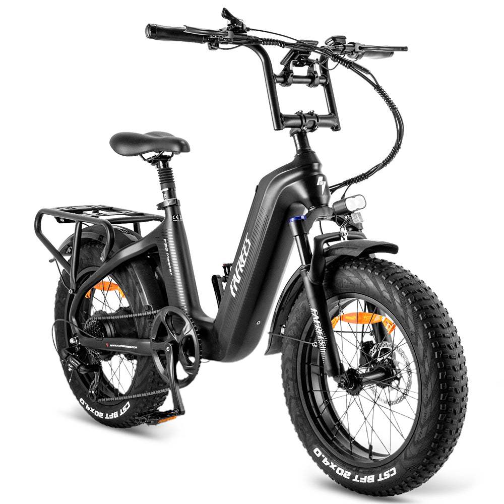 Fafrees F20 Master 500W 20 "Fat Bike Bicicleta eléctrica de fibra de carbono 22.5Ah Batería Samsung