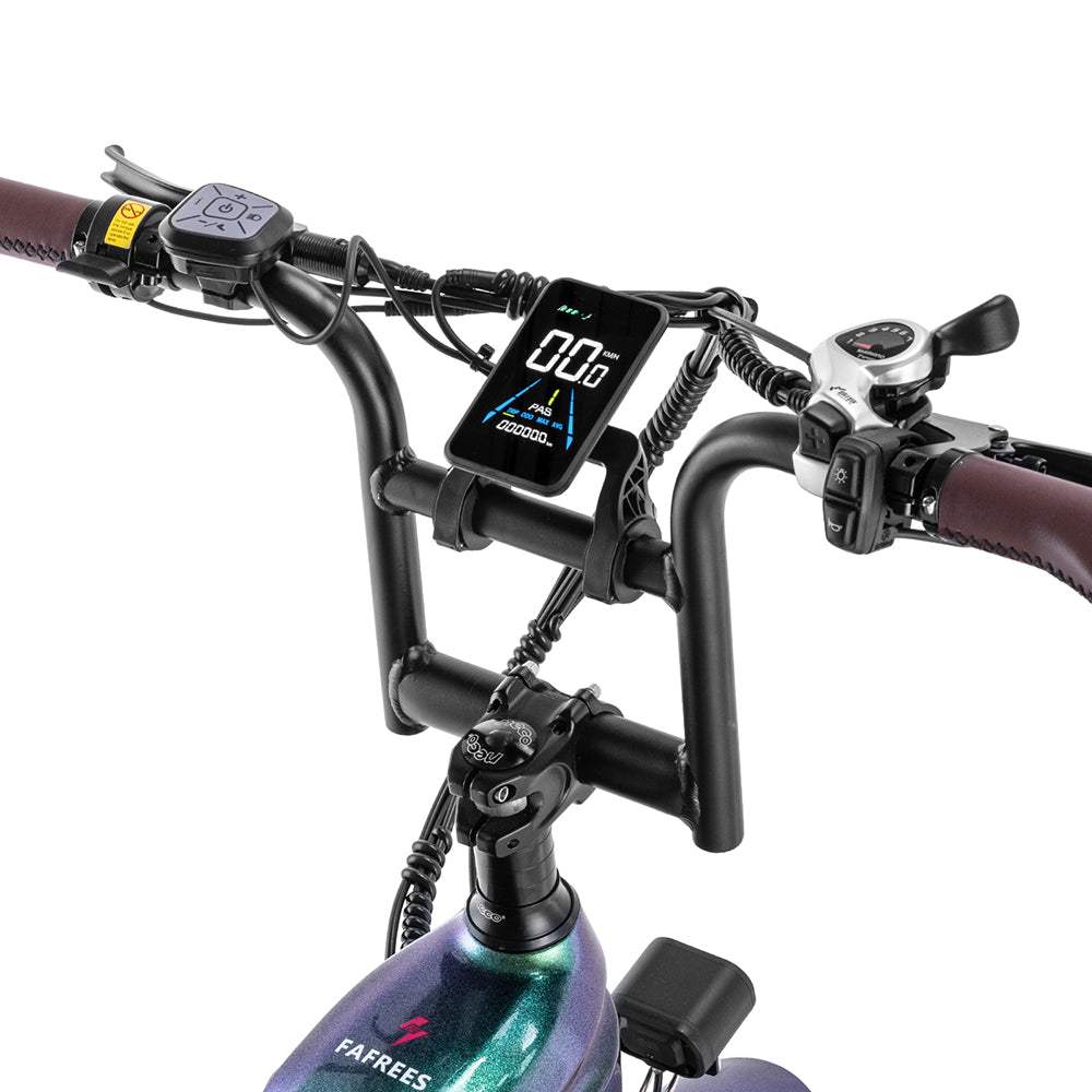 Fafrees F20 Master 500W 20 "Fat Bike Bicicleta eléctrica de fibra de carbono 22.5Ah Batería Samsung